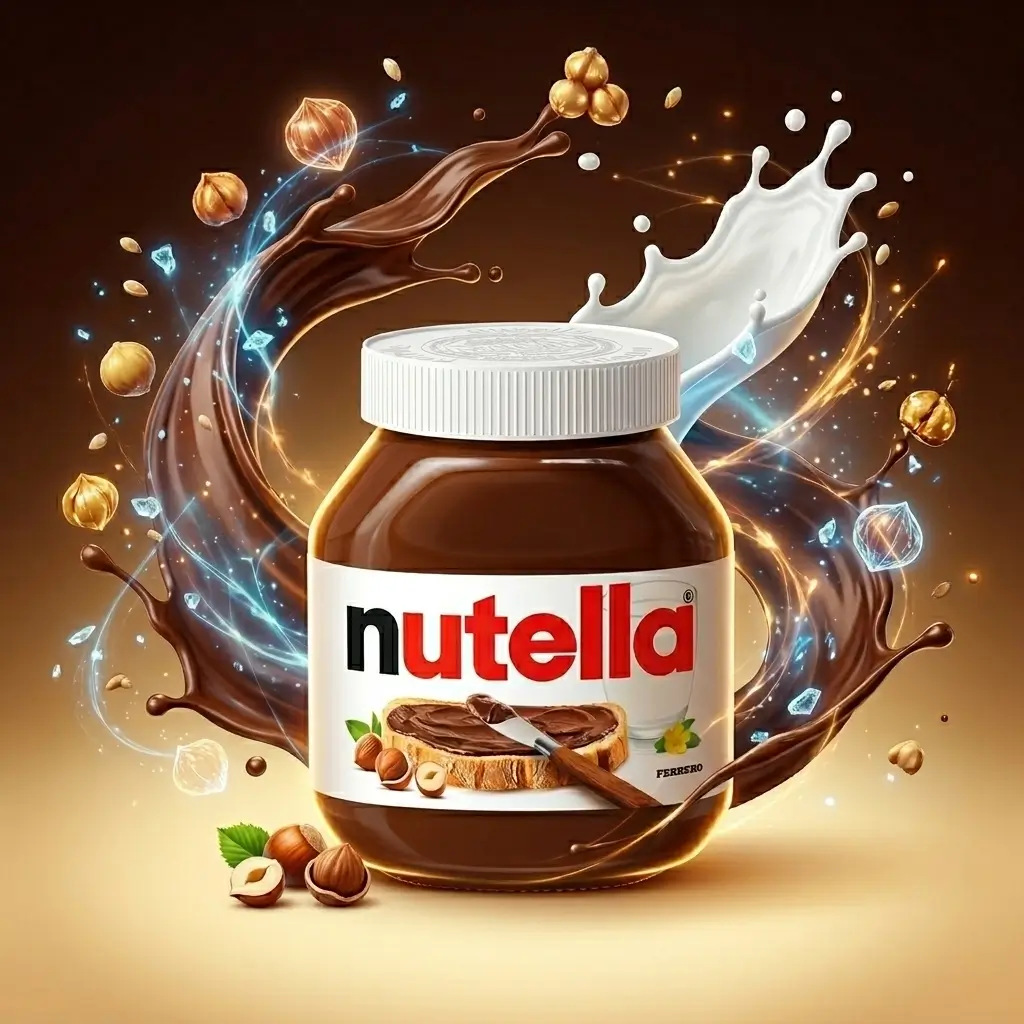 Diseño Nutella con IA