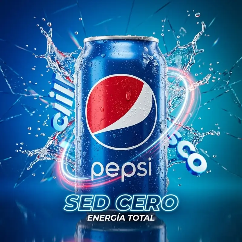 Diseño Pepsi con IA