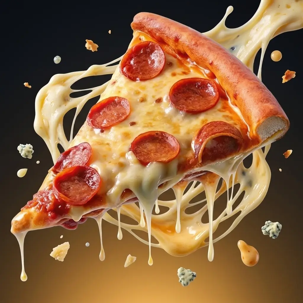 Diseño Pizza con IA